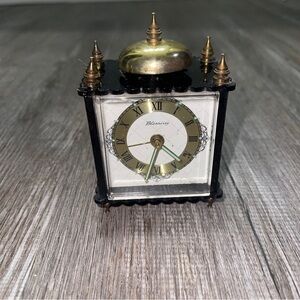 Vintage German Made Blessing Mechanical Bell Alarm Clock